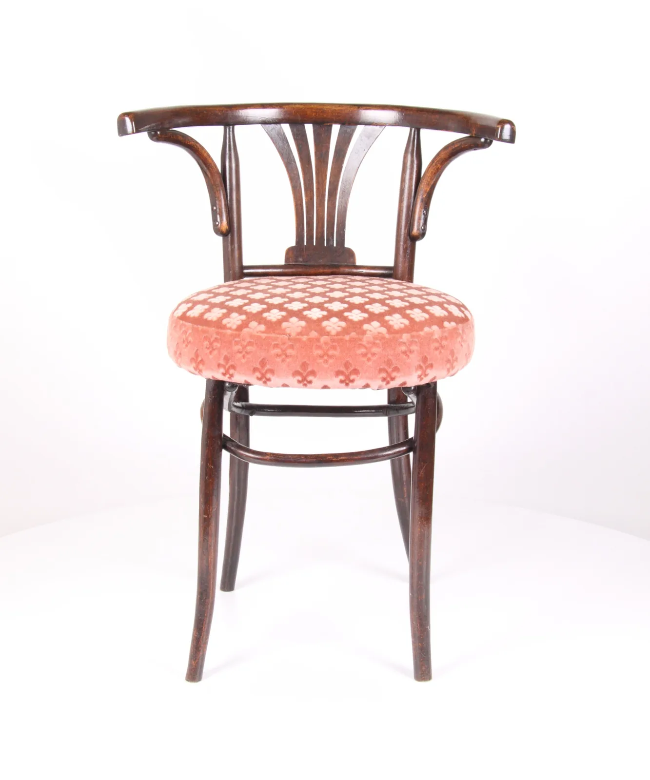Alter Bugholz-Armlehnstuhl, Thonet zugeschrieben