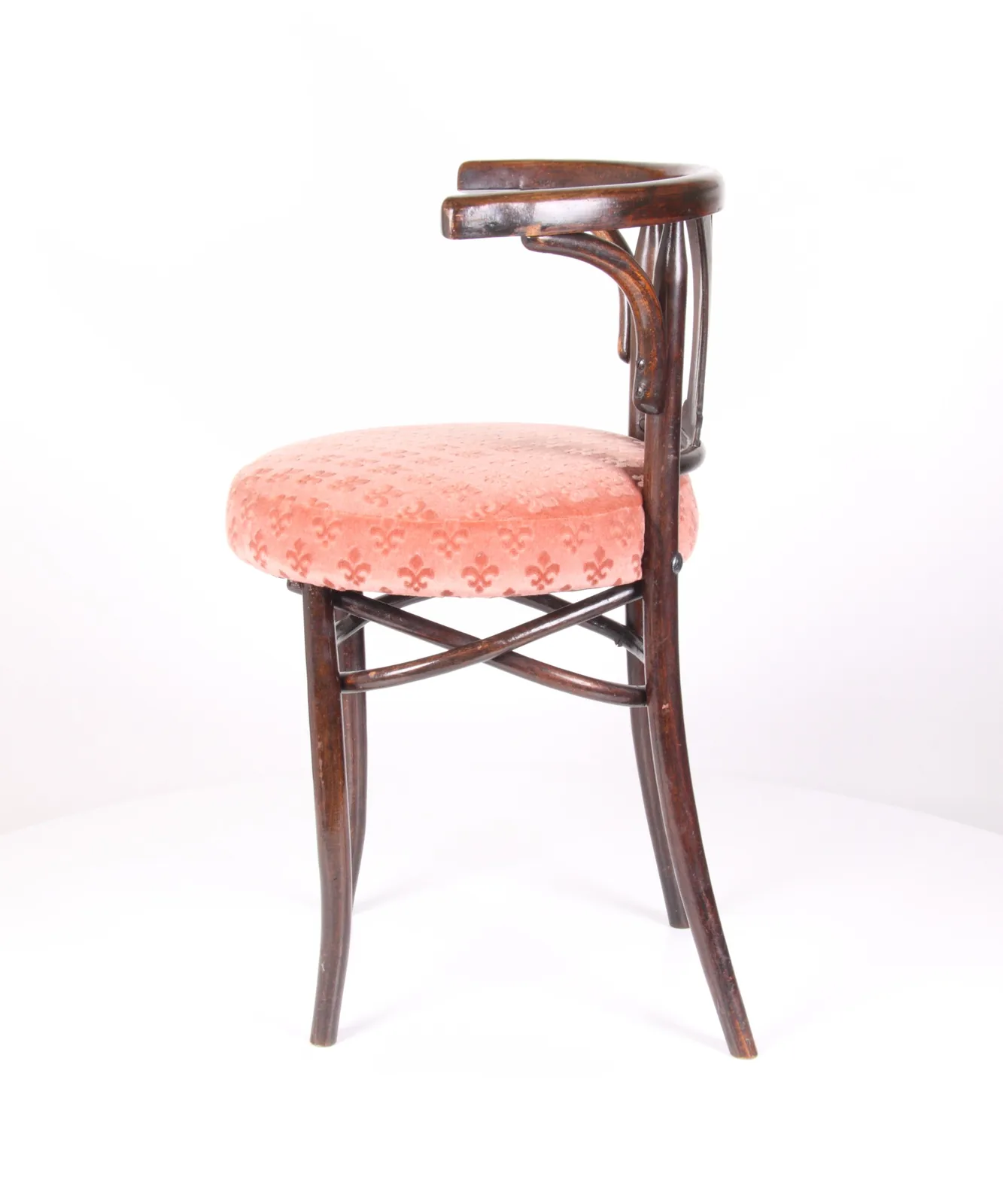 Alter Bugholz-Armlehnstuhl, Thonet zugeschrieben Ansicht 3