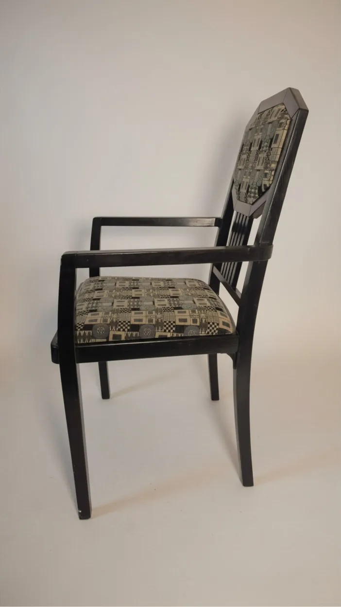 Thonet S 679 PF Armlehnstuhl mit Musterpolster Ansicht 3